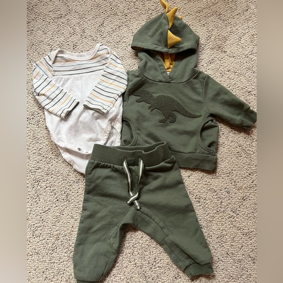 Tommy Bahama Matching Sets Infant Tommy Bahama 3 Pc Dino Hoodie Set